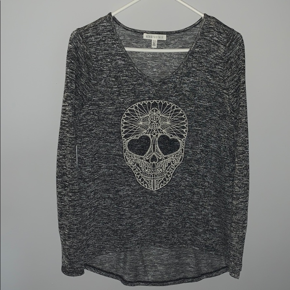 Long-sleeve blouse